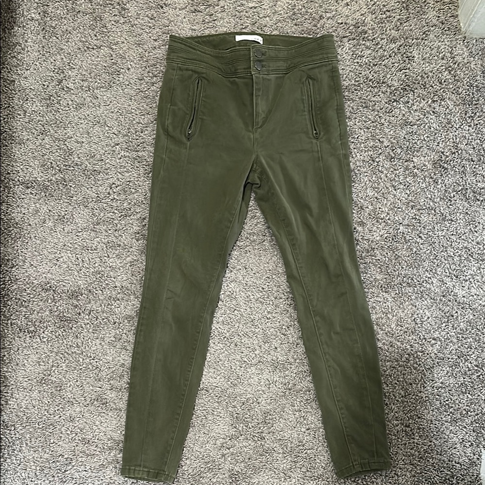 LOFT Olive Ankle Pants